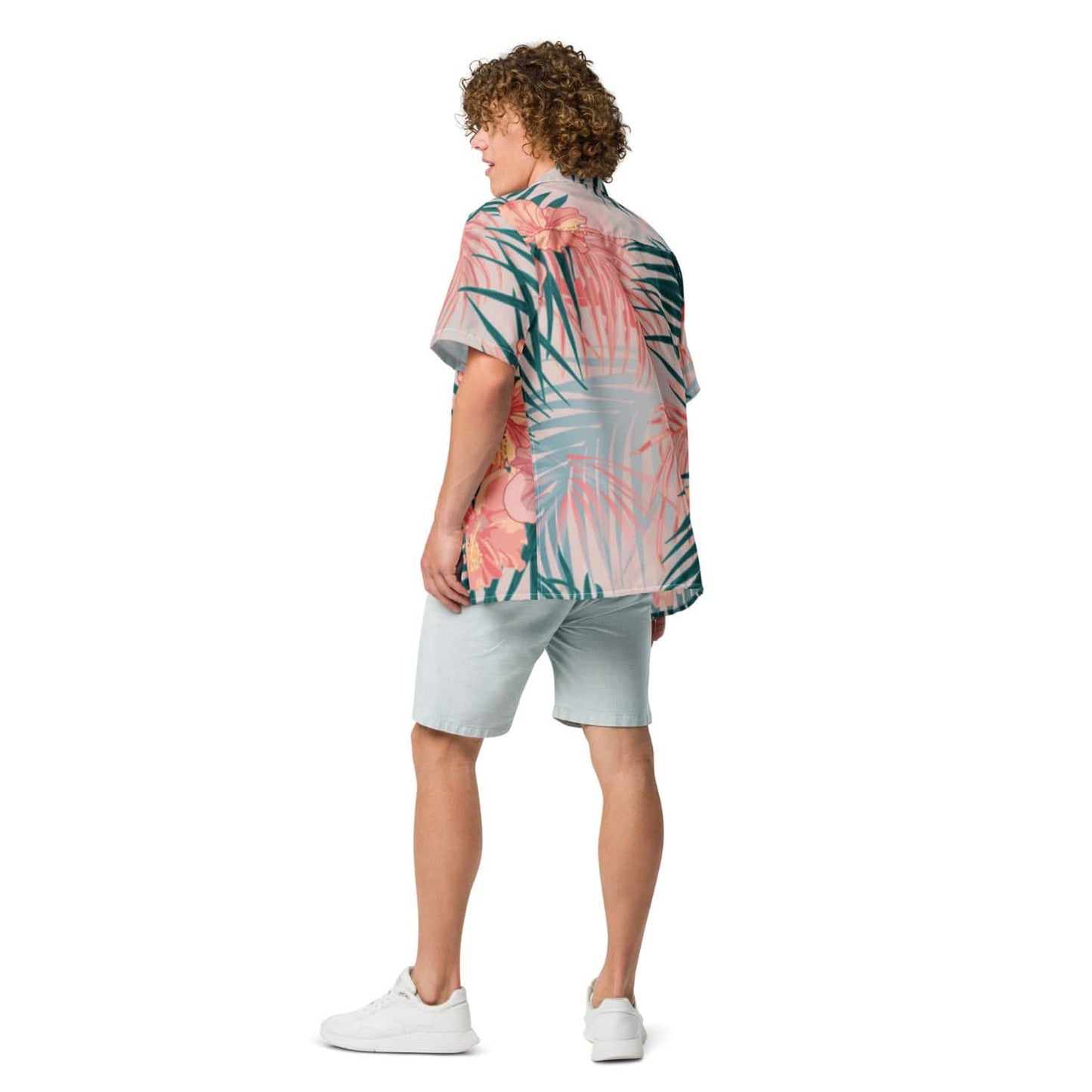 Allover Herren Oversize-Hemd HB7139 mehrfarbig