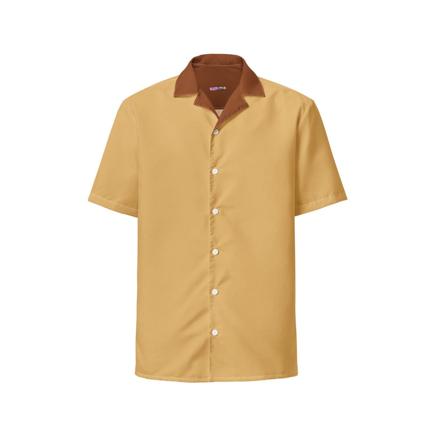 Allover Herren Oversize-Hemd HB7147 cook master fawn braun