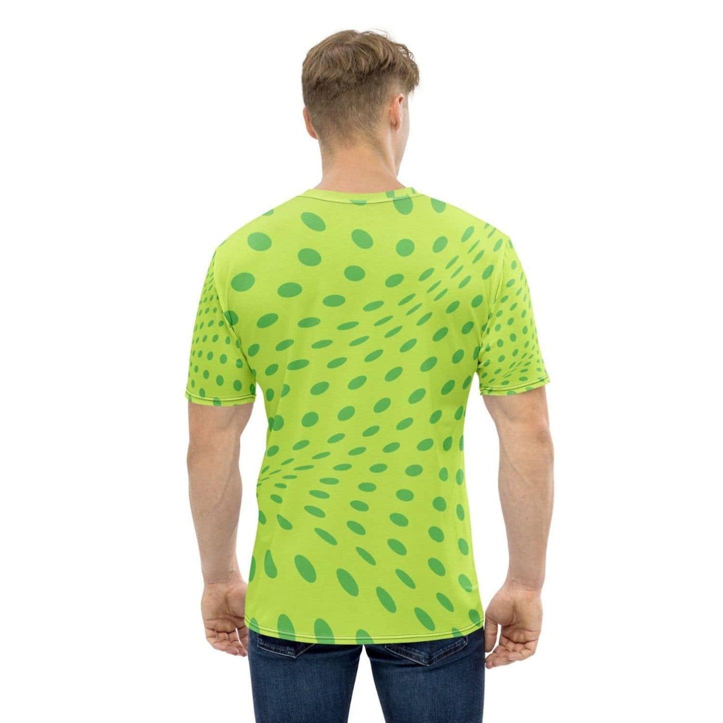 Alloverprint Herren T-Shirt HB7048 limette grün