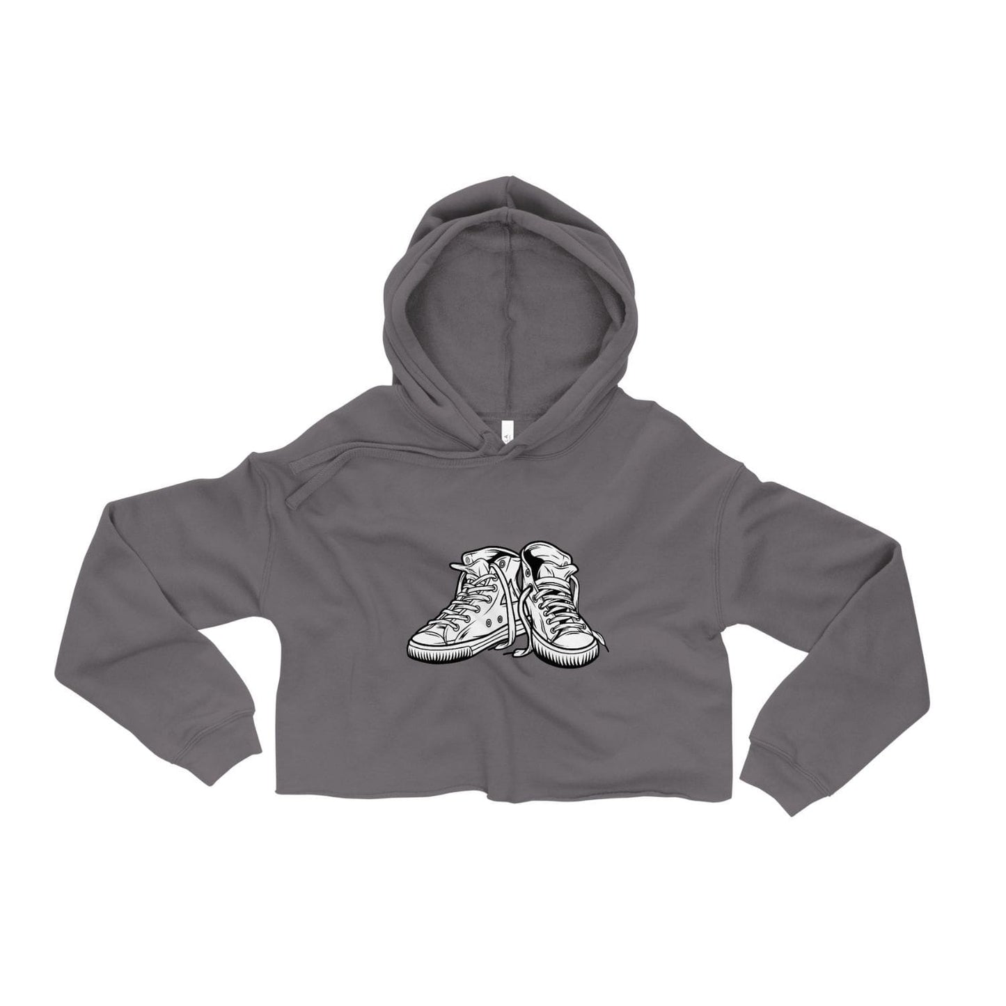 Bella Canvas Cropped Hoodie HB3059 Sneaker storm grey