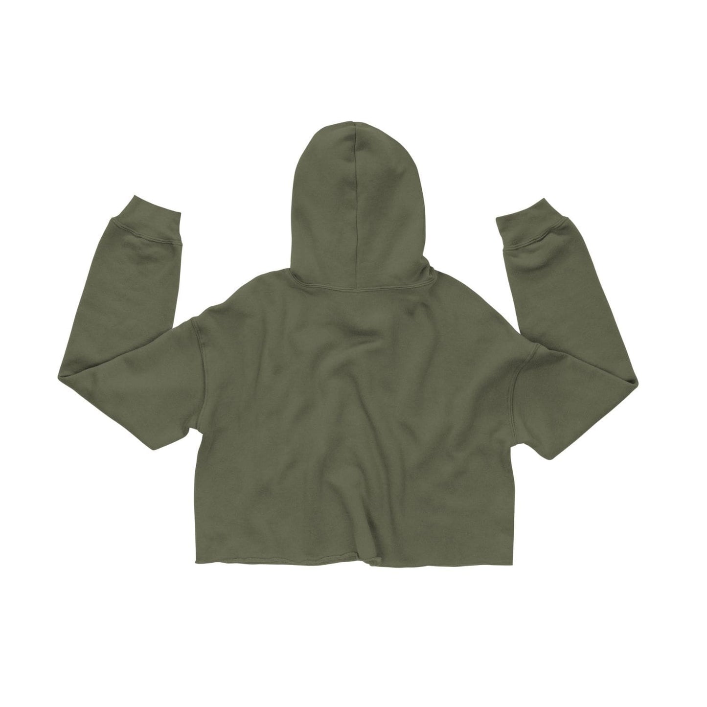 Bella Canvas Cropped Hoodie HB3060 Sneaker military green