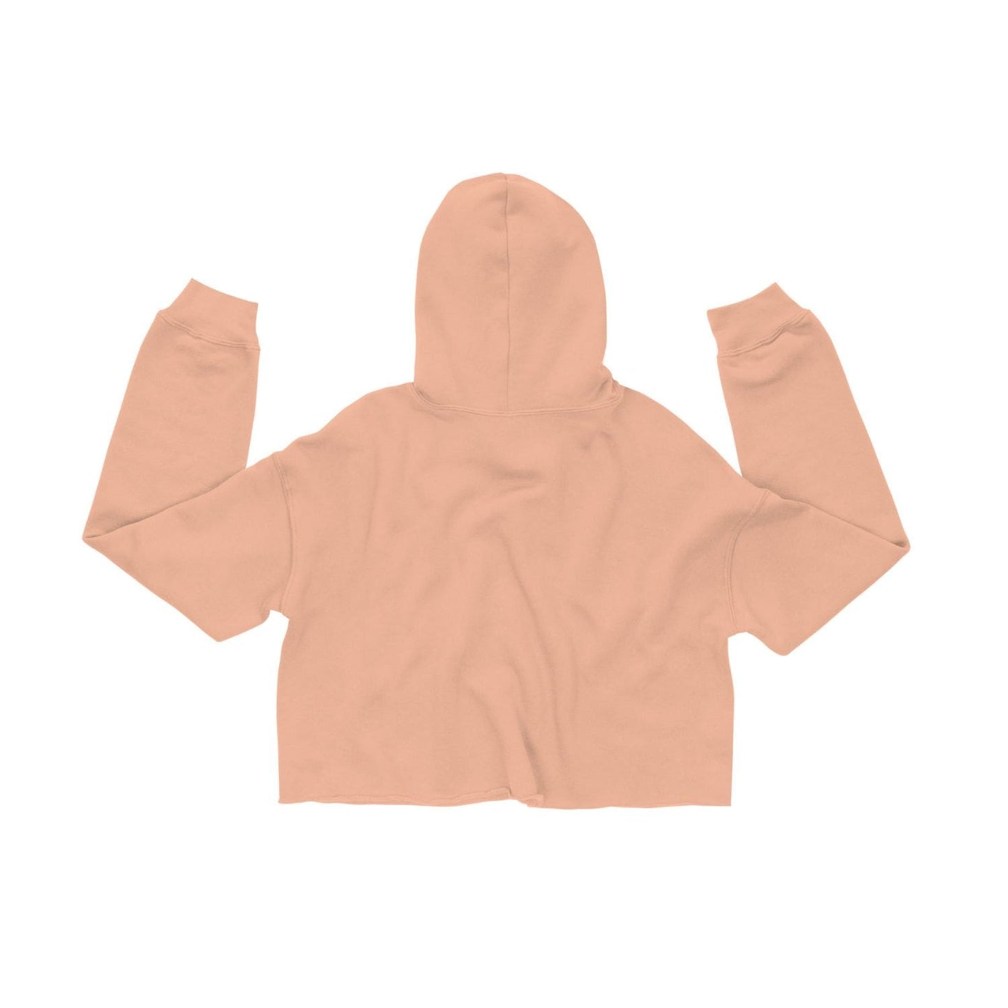 Bella Canvas Cropped Hoodie HB3061 Sneaker peach