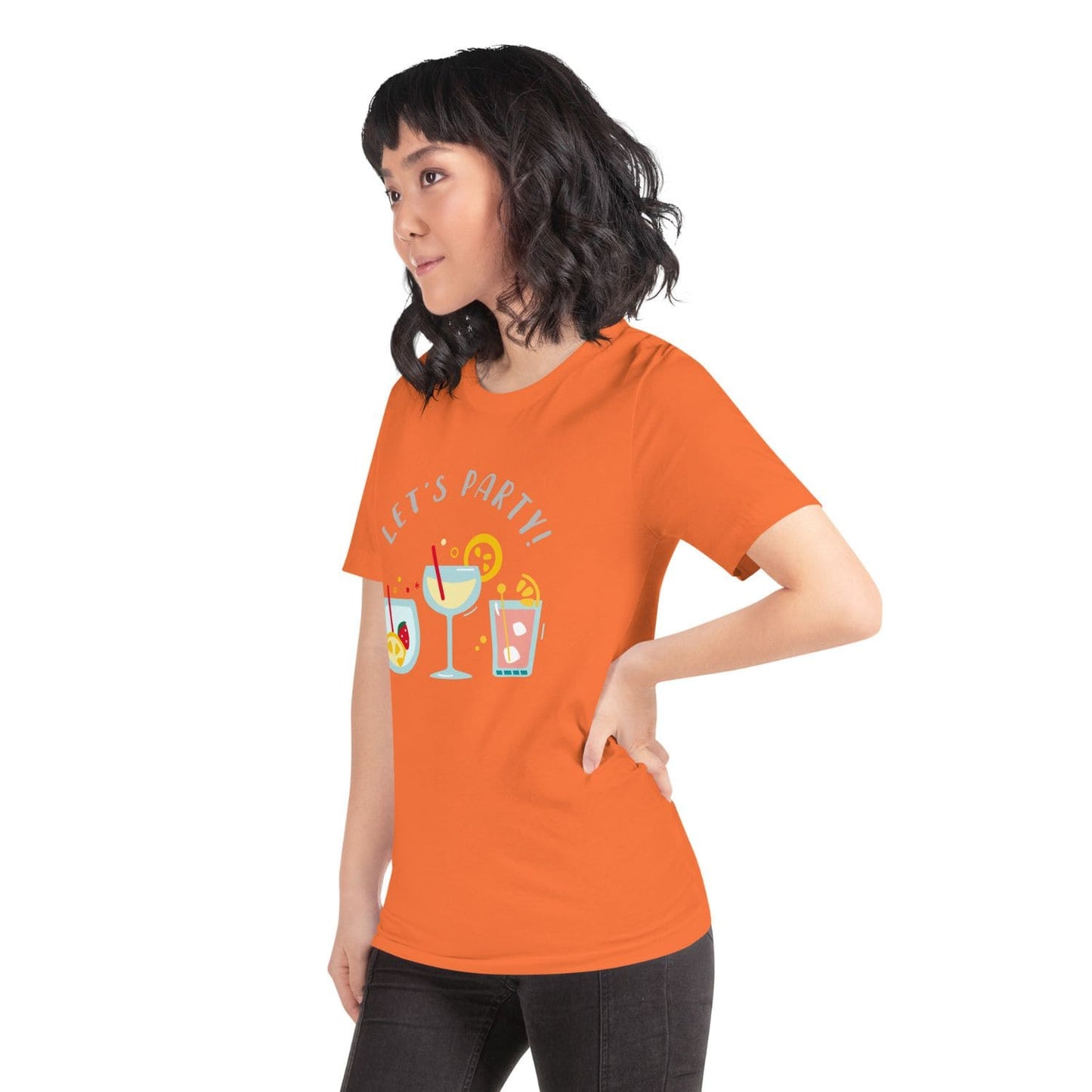 Bella Canvas Damen T-Shirt HB3072 Party orange
