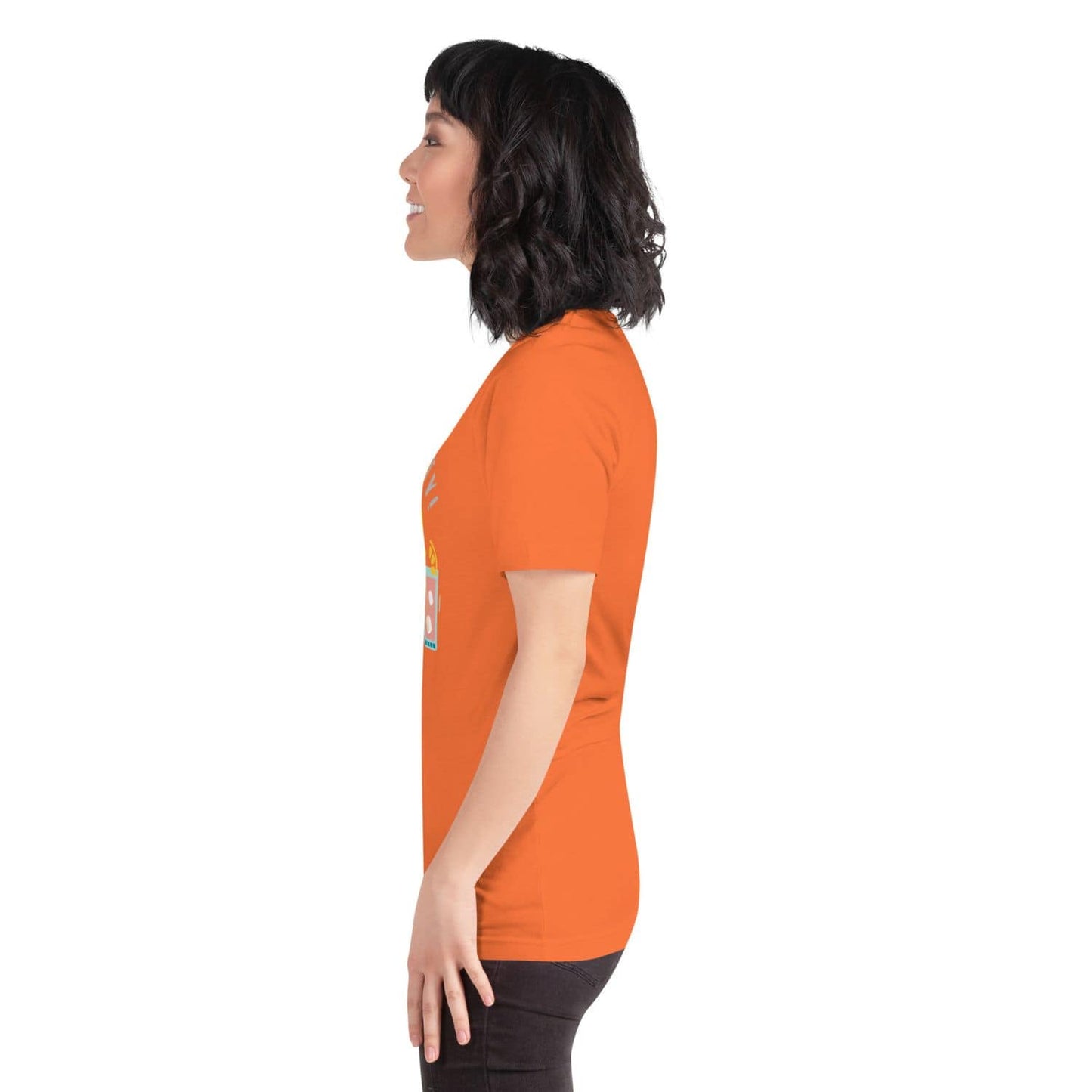 Bella Canvas Damen T-Shirt HB3072 Party orange