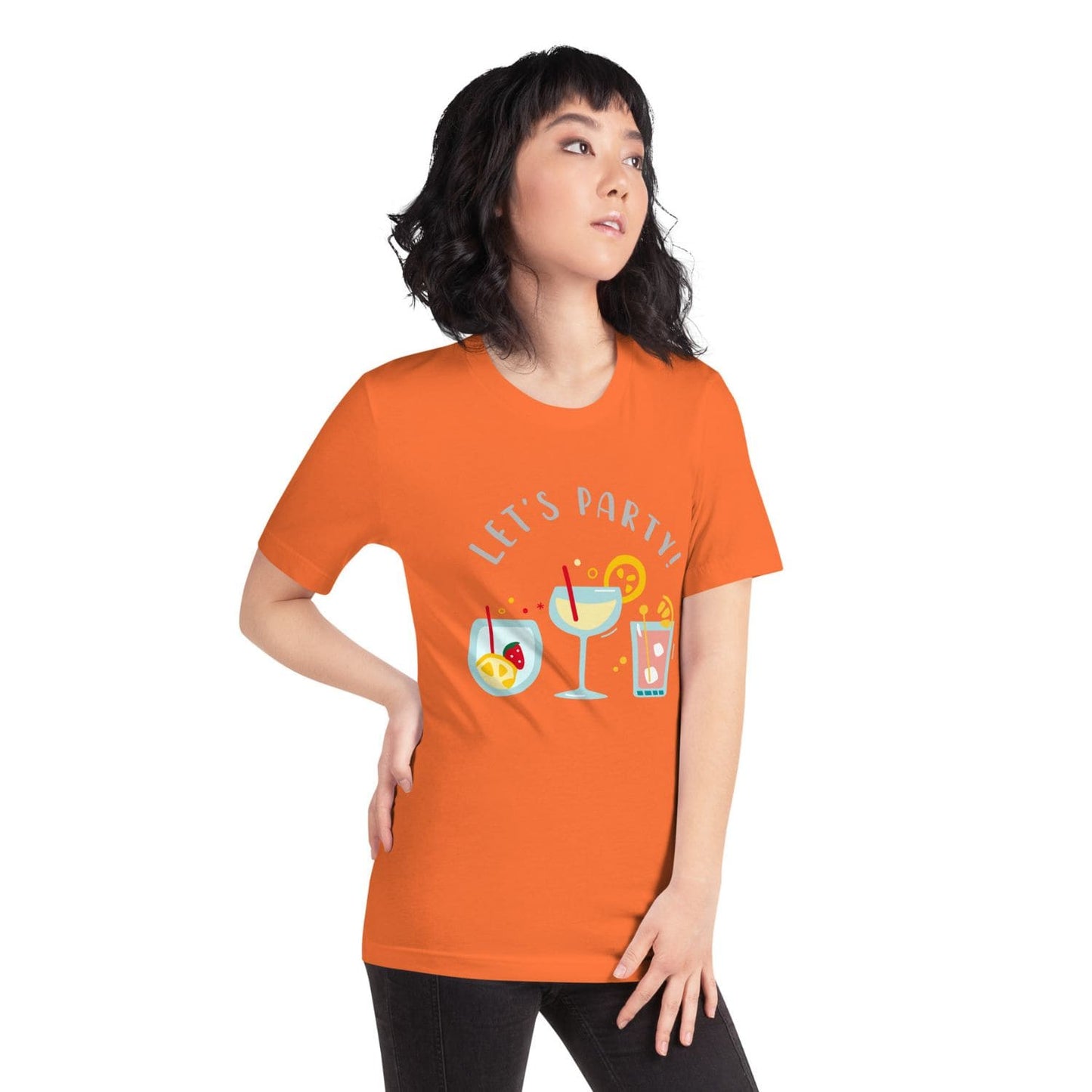 Bella Canvas Damen T-Shirt HB3072 Party orange