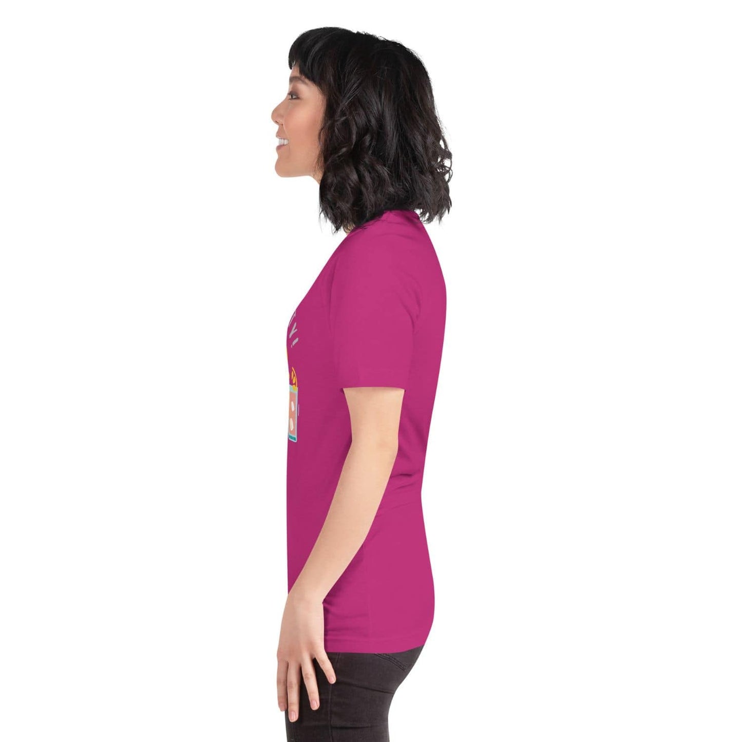 Bella Canvas Damen T-Shirt HB3073 Party berry red