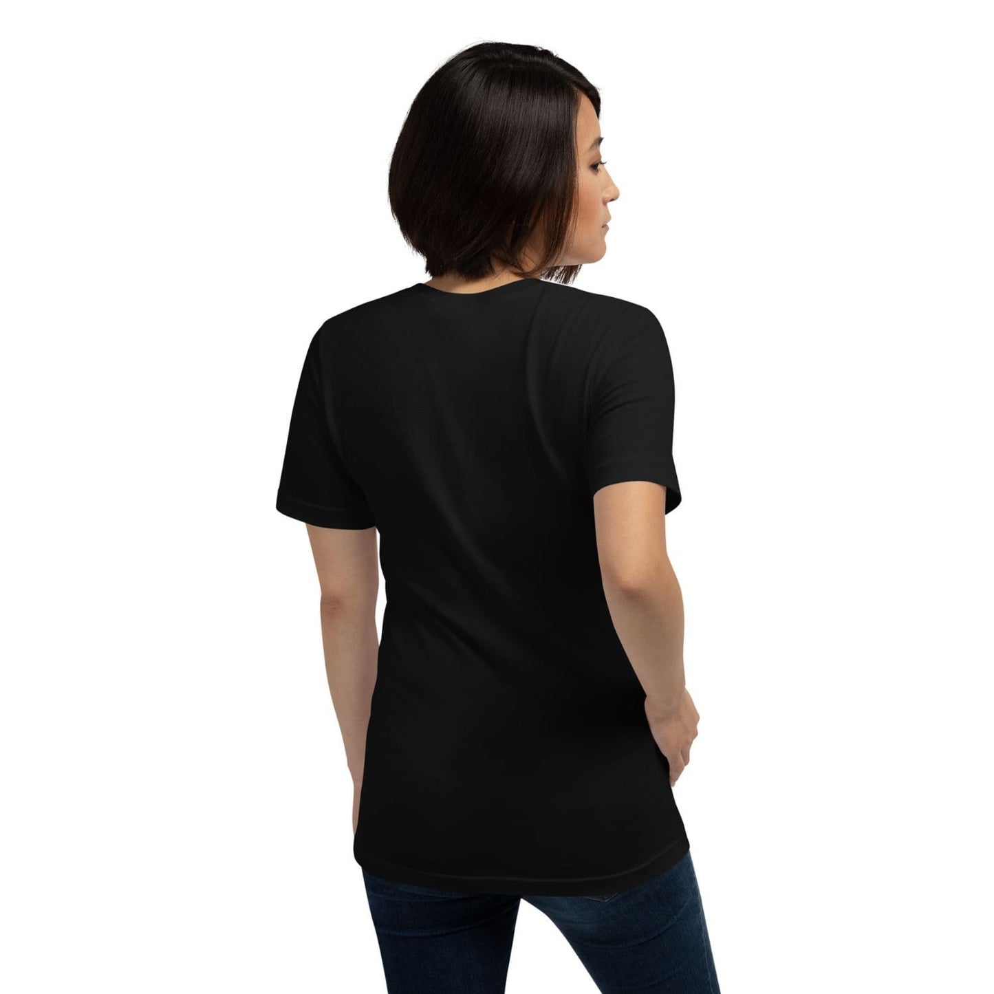 Bella Canvas Damen T-Shirt HB3075 Union Jack schwarz