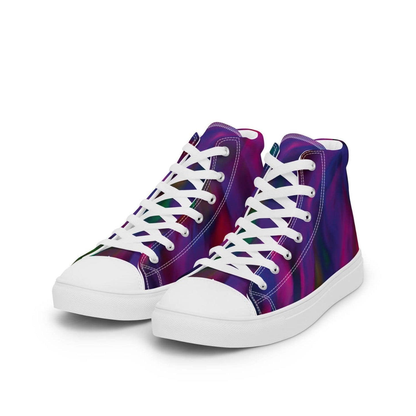 Damen High-Top Sneaker HB4027 weiss Violet Storm