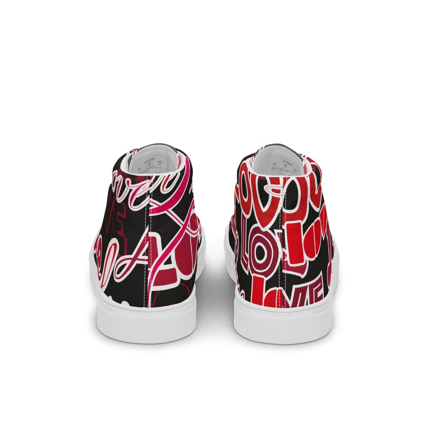 Damen High-Top Sneaker HB4029 weiss Black Love