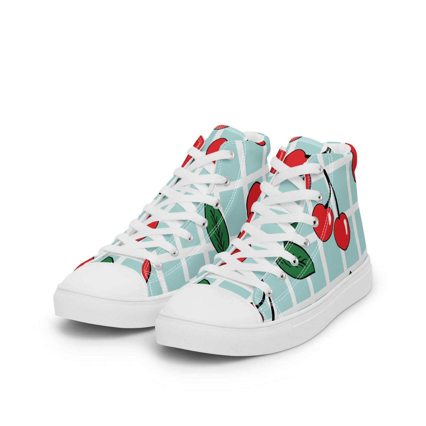 Damen High-Top Sneaker HB4033 weiss Sweet Cherries