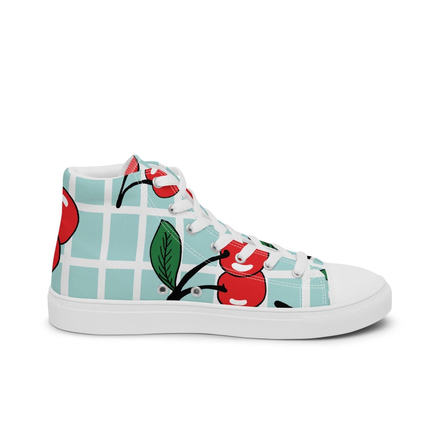 Damen High-Top Sneaker HB4033 weiss Sweet Cherries