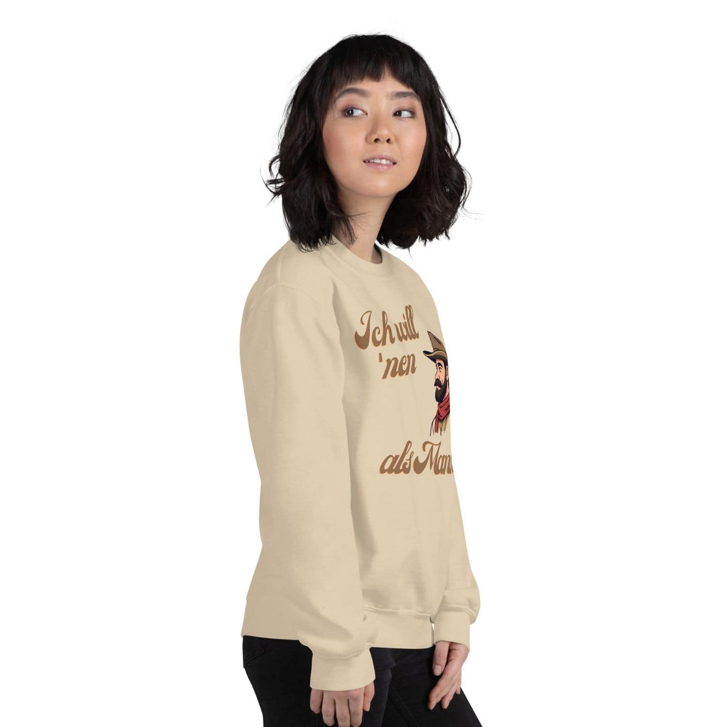 Gildan Classic Damen Sweater HB3103 Cowboy sand