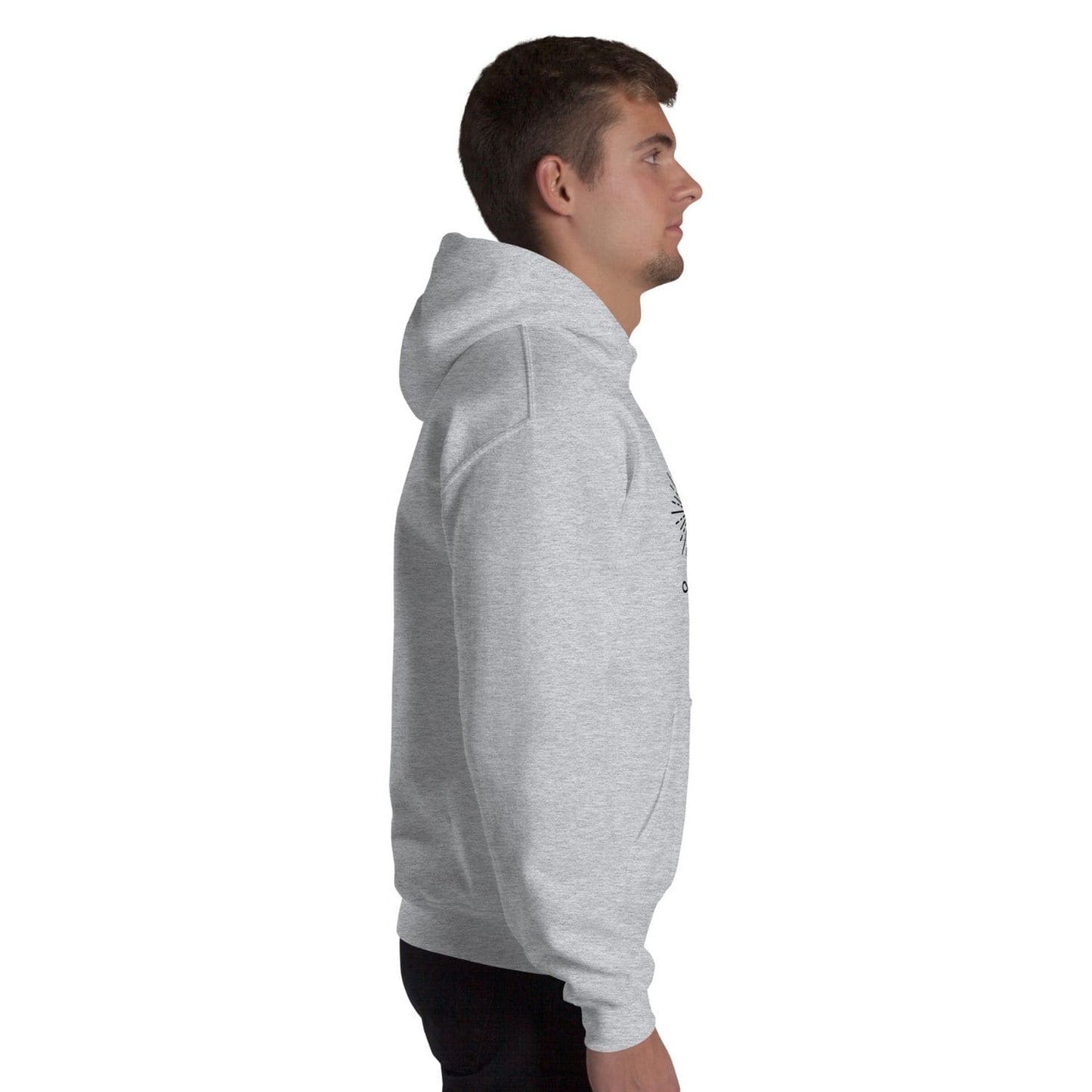 Gildan Classic Herren Hoodie HB7113 liberty sport grey