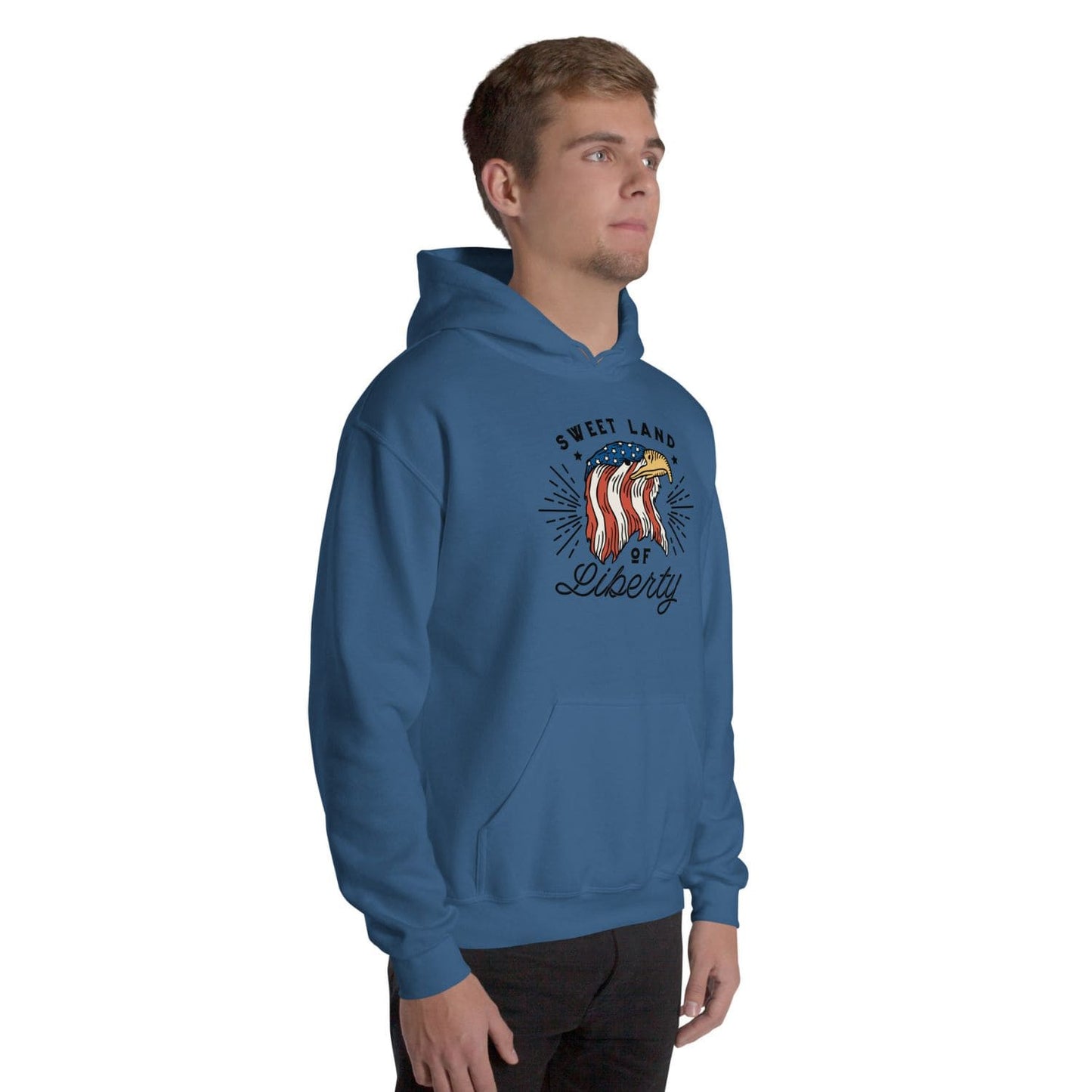 Gildan Classic Herren Hoodie HB7114 liberty indigo blue
