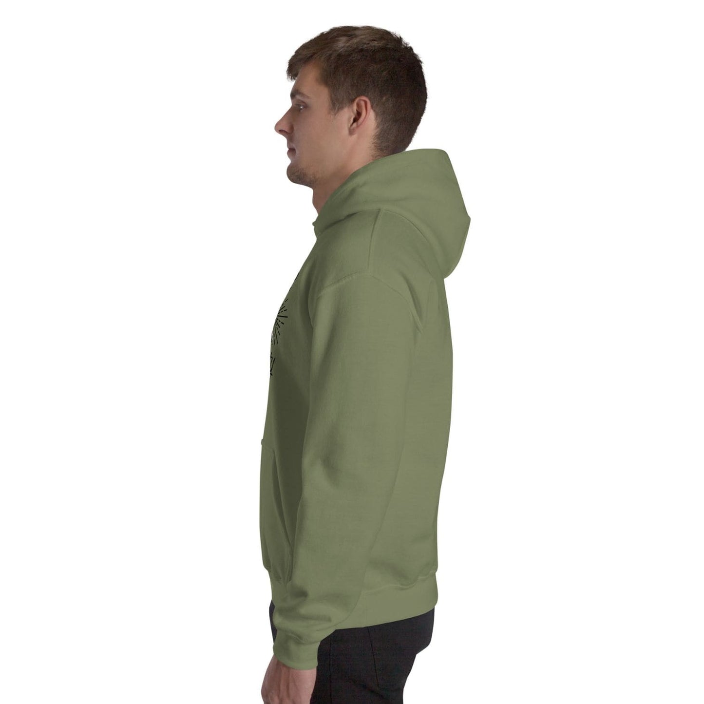 Gildan Classic Herren Hoodie HB7115 liberty military green
