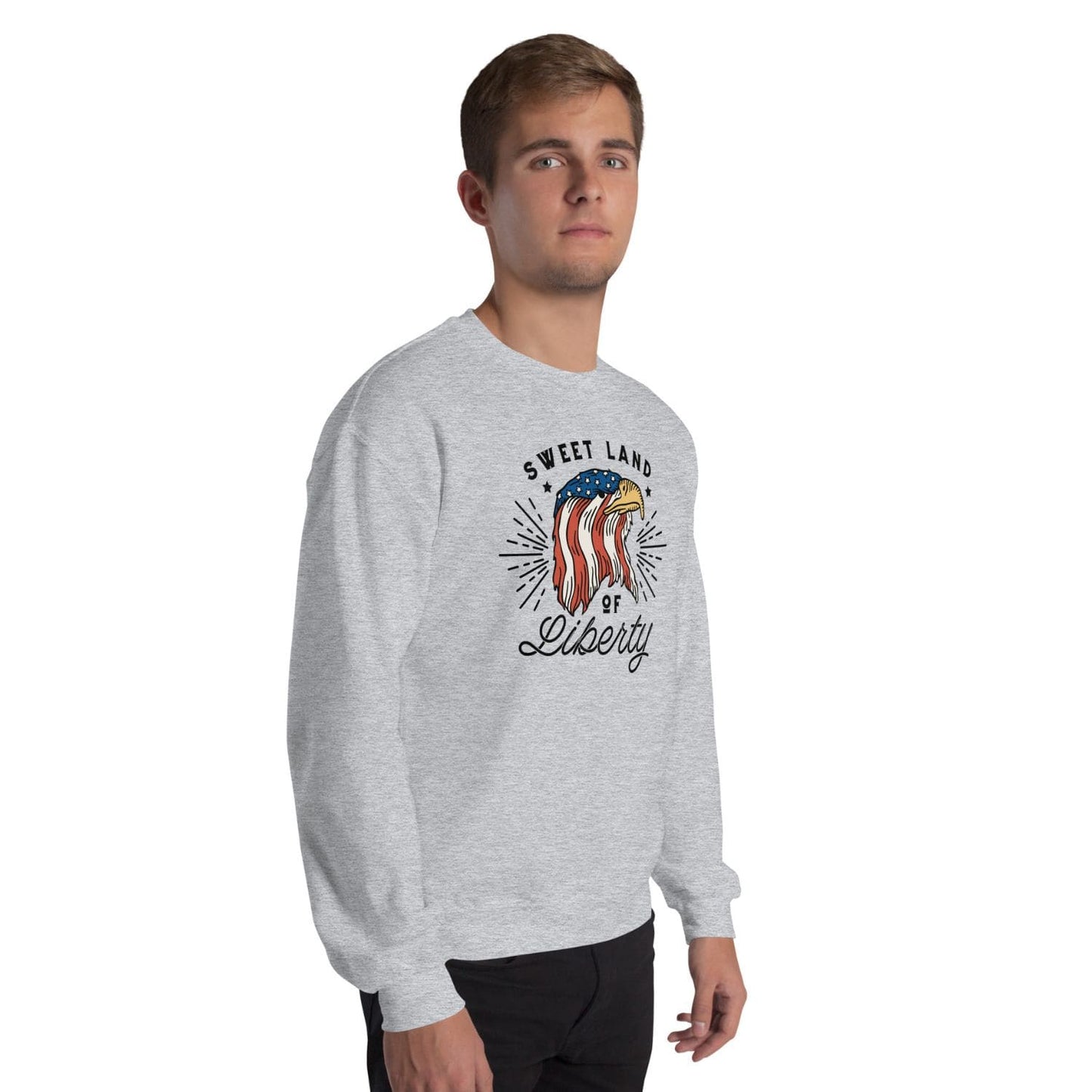 Gildan Classic Herren Sweater HB7110 liberty sport grey