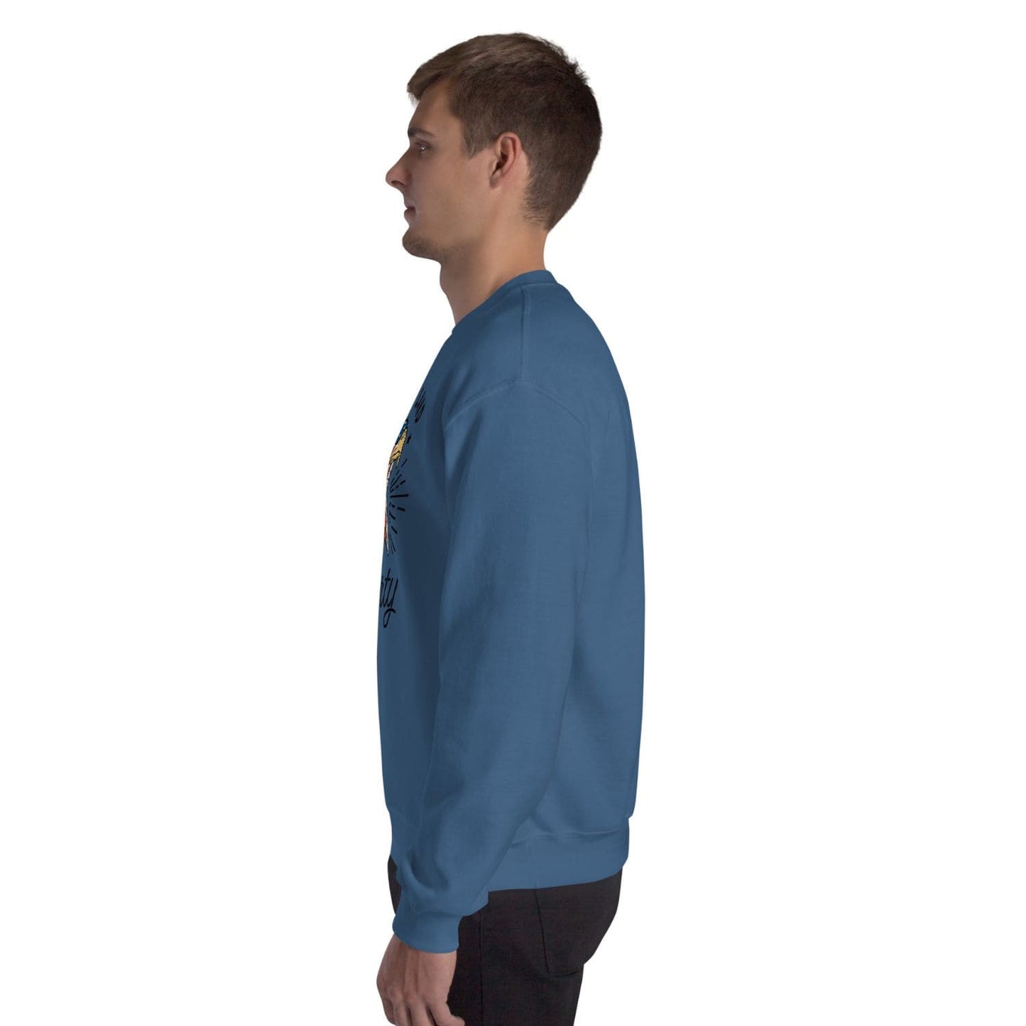 Gildan Classic Herren Sweater HB7111 liberty indigo blue