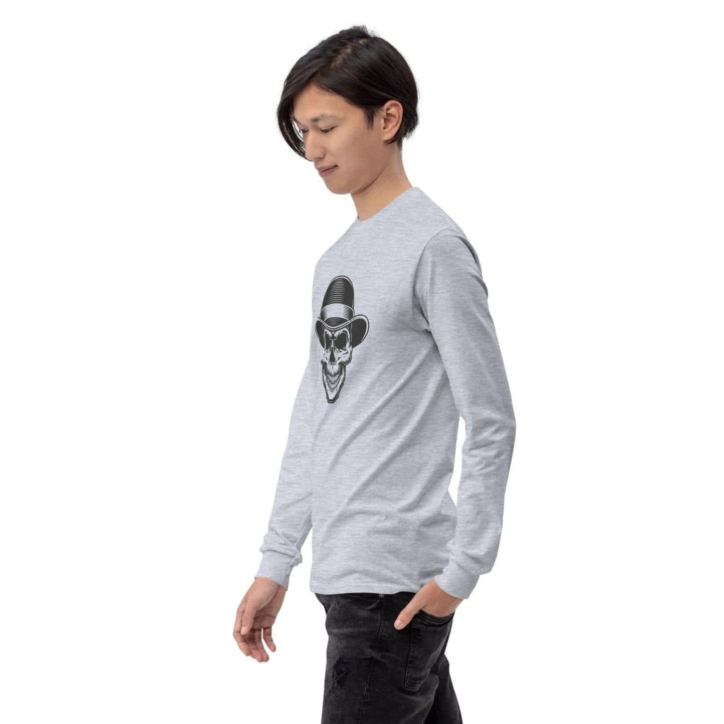 Gildan Herren Longsleeve-Shirt HB7101 sport grey