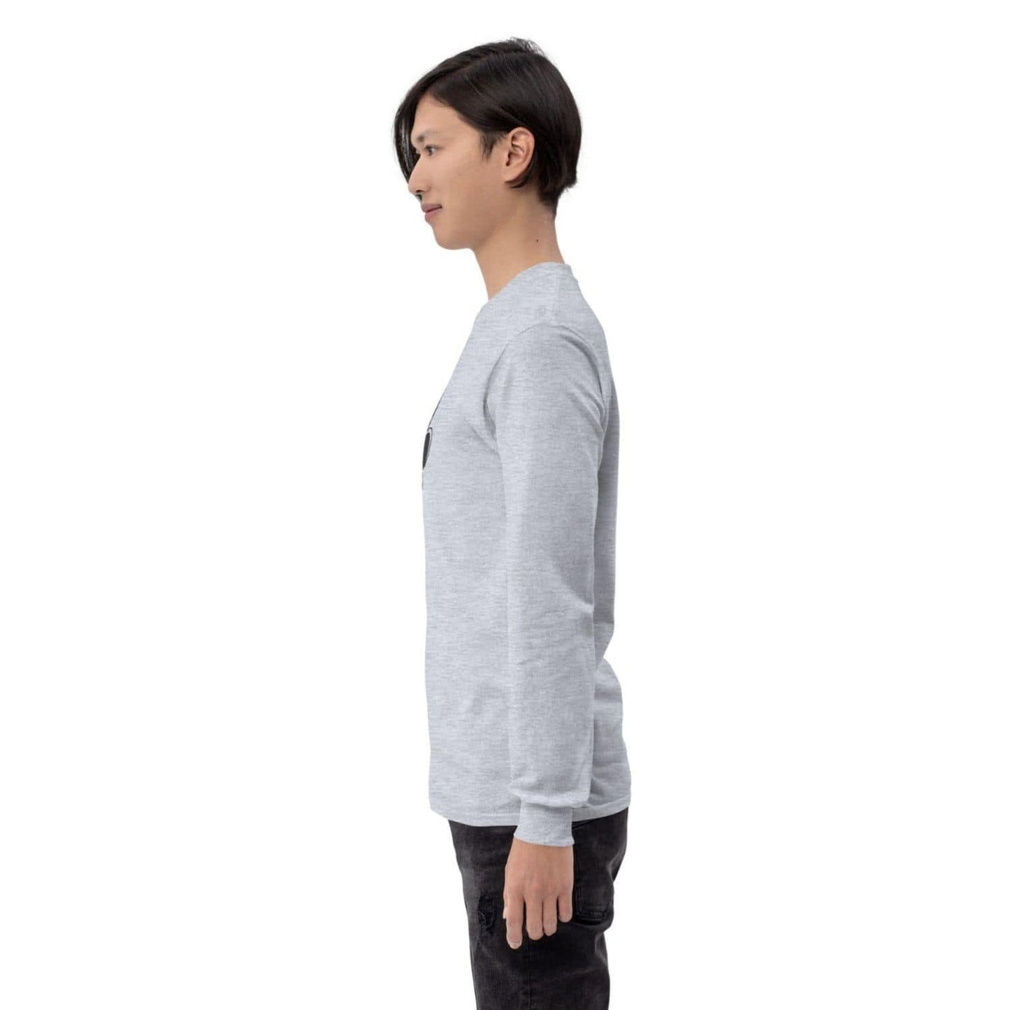 Gildan Herren Longsleeve-Shirt HB7101 sport grey