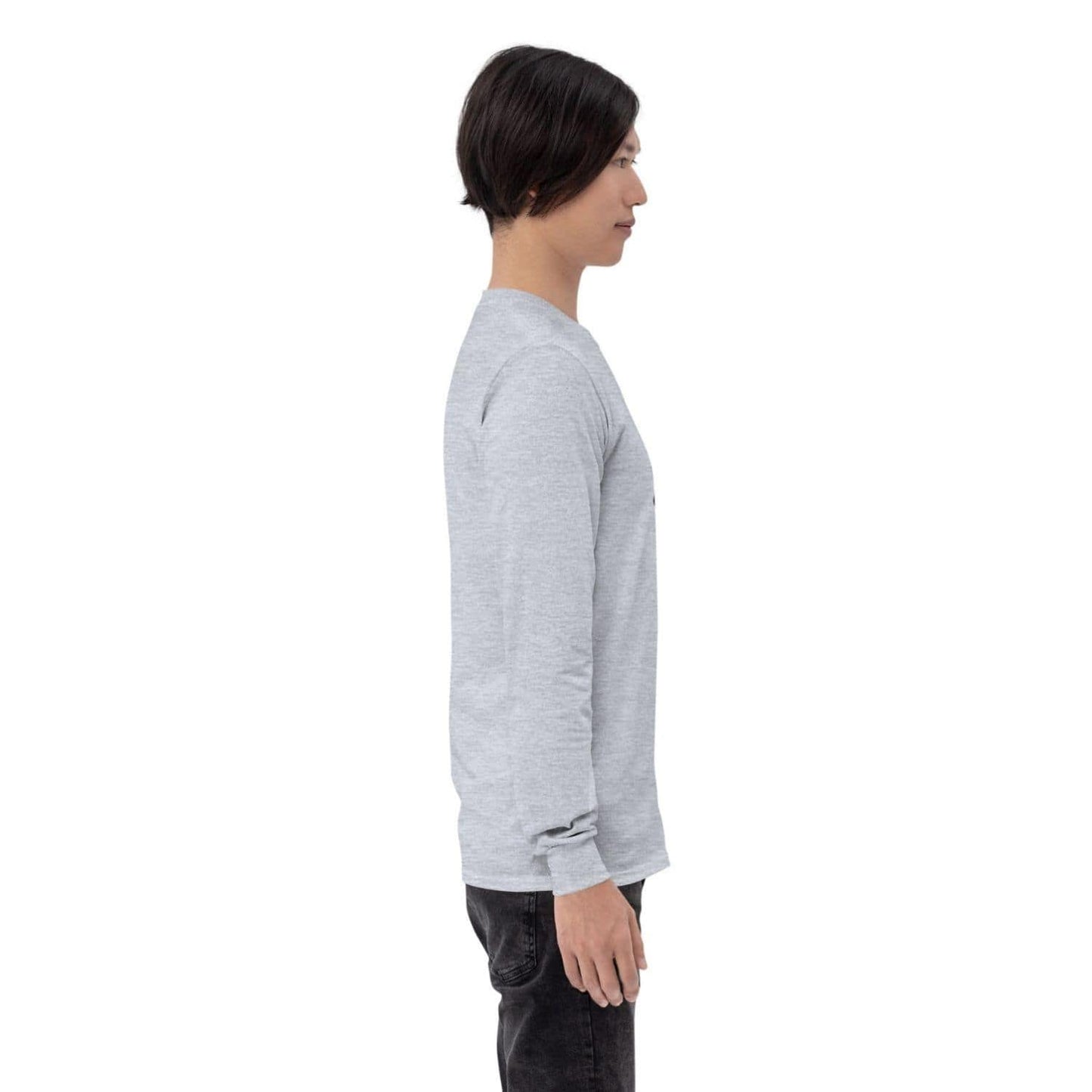 Gildan Herren Longsleeve-Shirt HB7101 sport grey