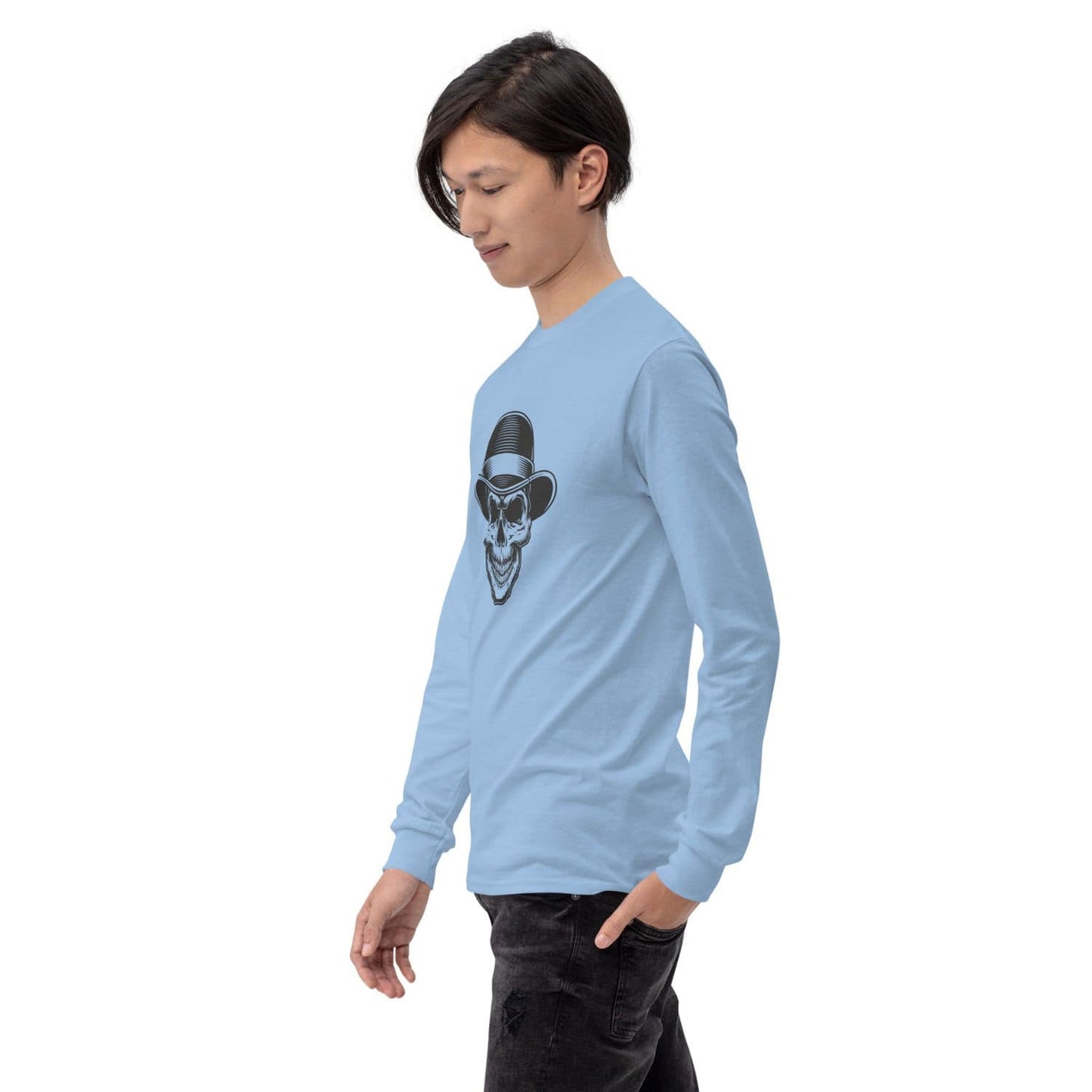Gildan Herren Longsleeve-Shirt HB7102 light blue