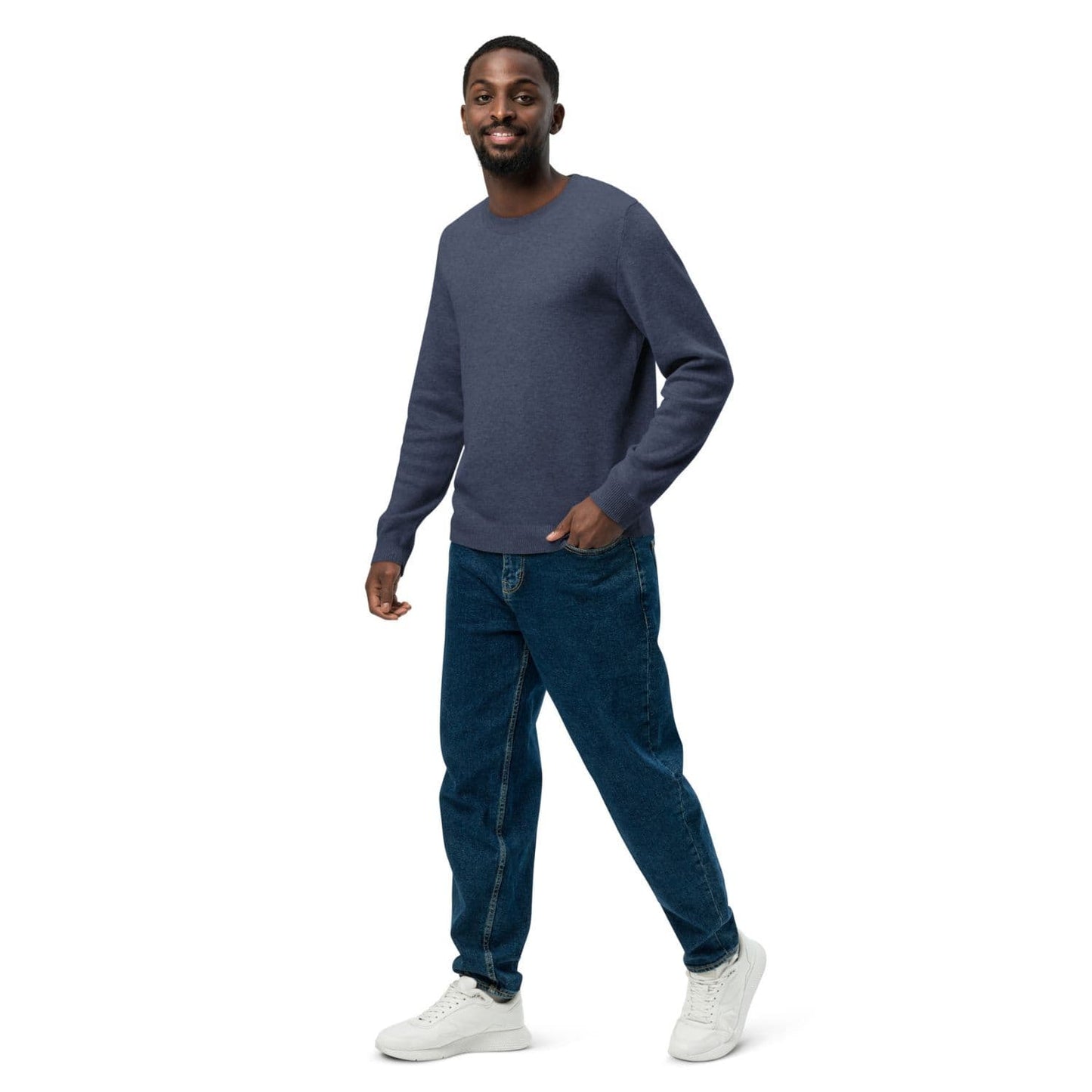 Herren Classic Strickpullover HB7105 navy blue