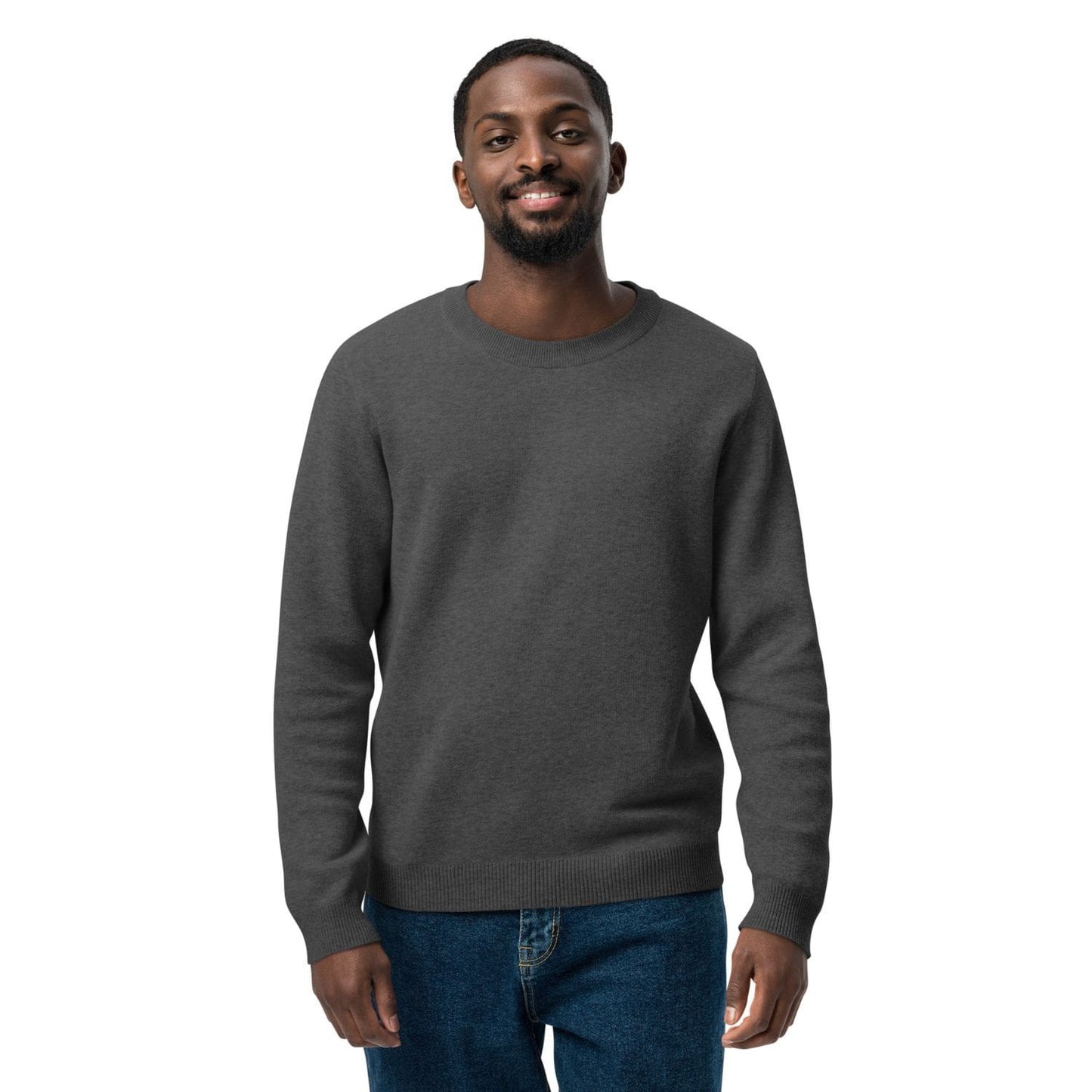 Herren Classic Strickpullover HB7106 dark grey