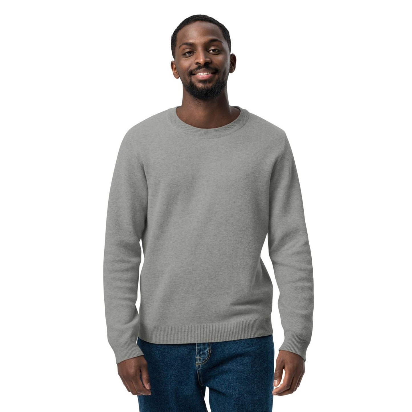 Herren Classic Strickpullover HB7107 grau