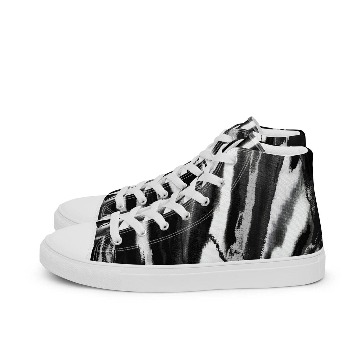 Herren High-Top Sneaker HB8015 weiss Broken black