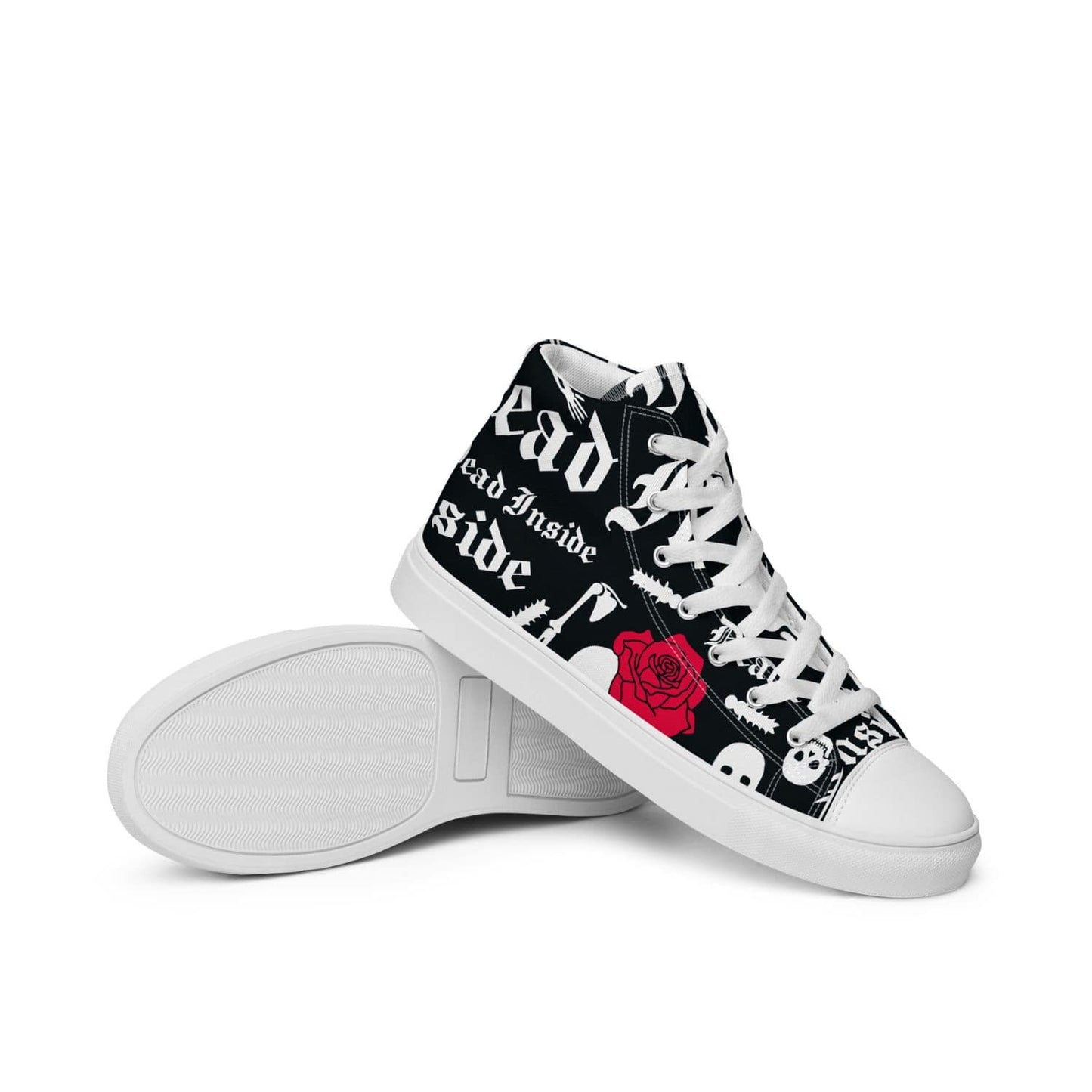 Herren High-Top Sneaker HB8019 weiss Black Death