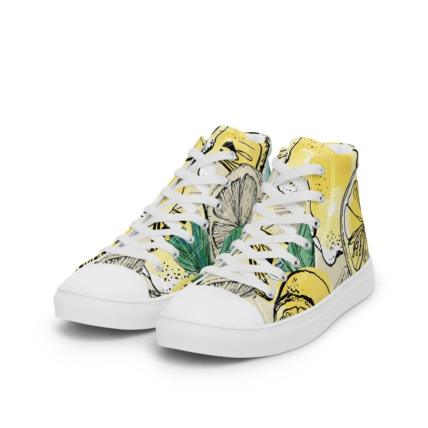 Herren High-Top Sneaker HB8020 weiss Lemon on Ice