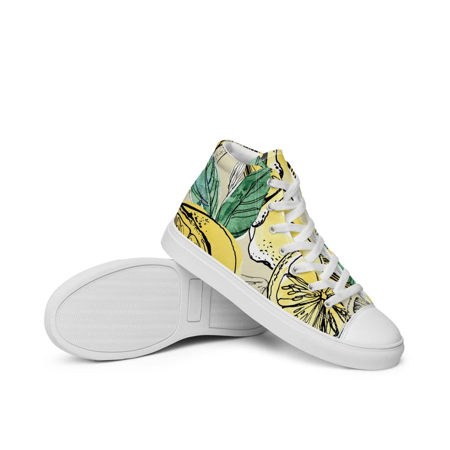 Herren High-Top Sneaker HB8020 weiss Lemon on Ice