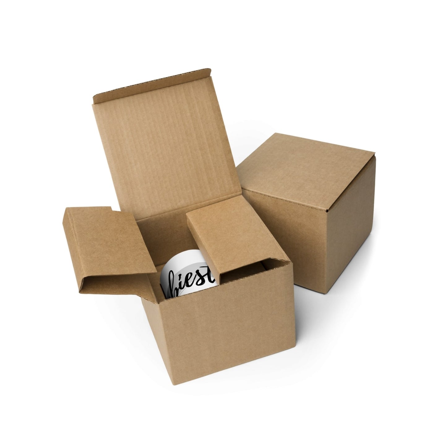 Herzbiester Kaffeebecher Box Karton Verpackung