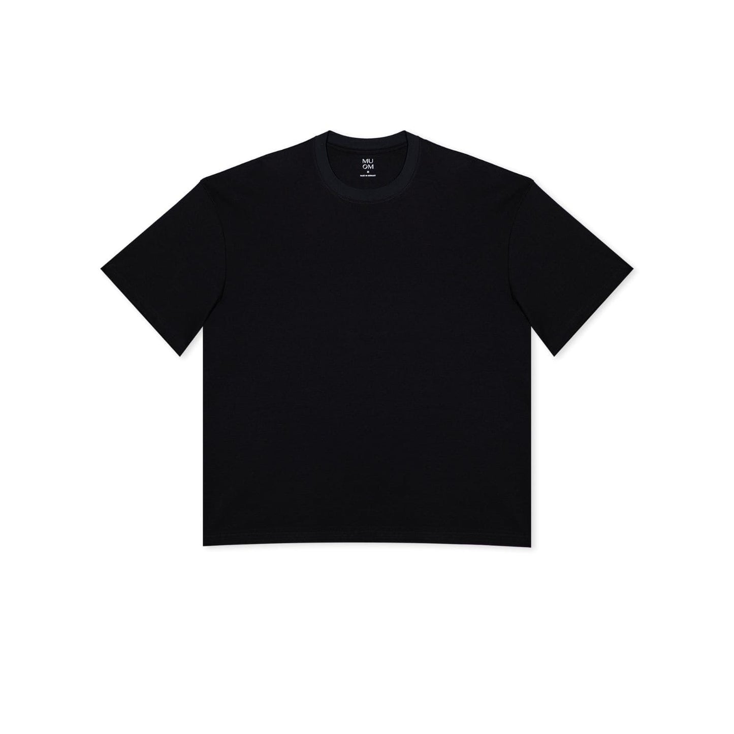 MUOM Herren Basic Pima Tee N°3 MM7142 schwarz