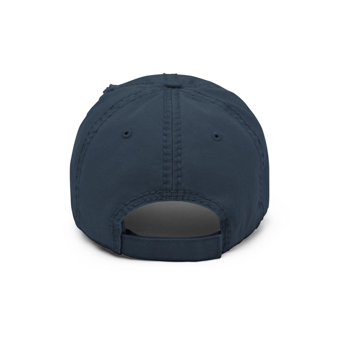 Otto Cap Destressed Dad-Hat HB1066 Life navy blue