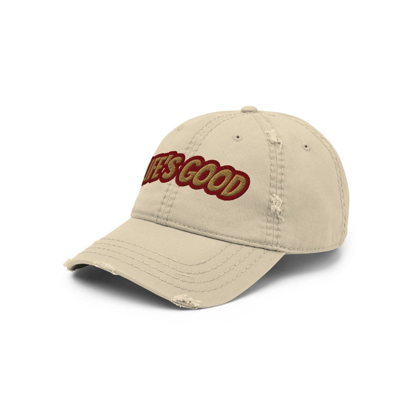 Otto Cap Destressed Dad-Hat HB1068 Life khaki