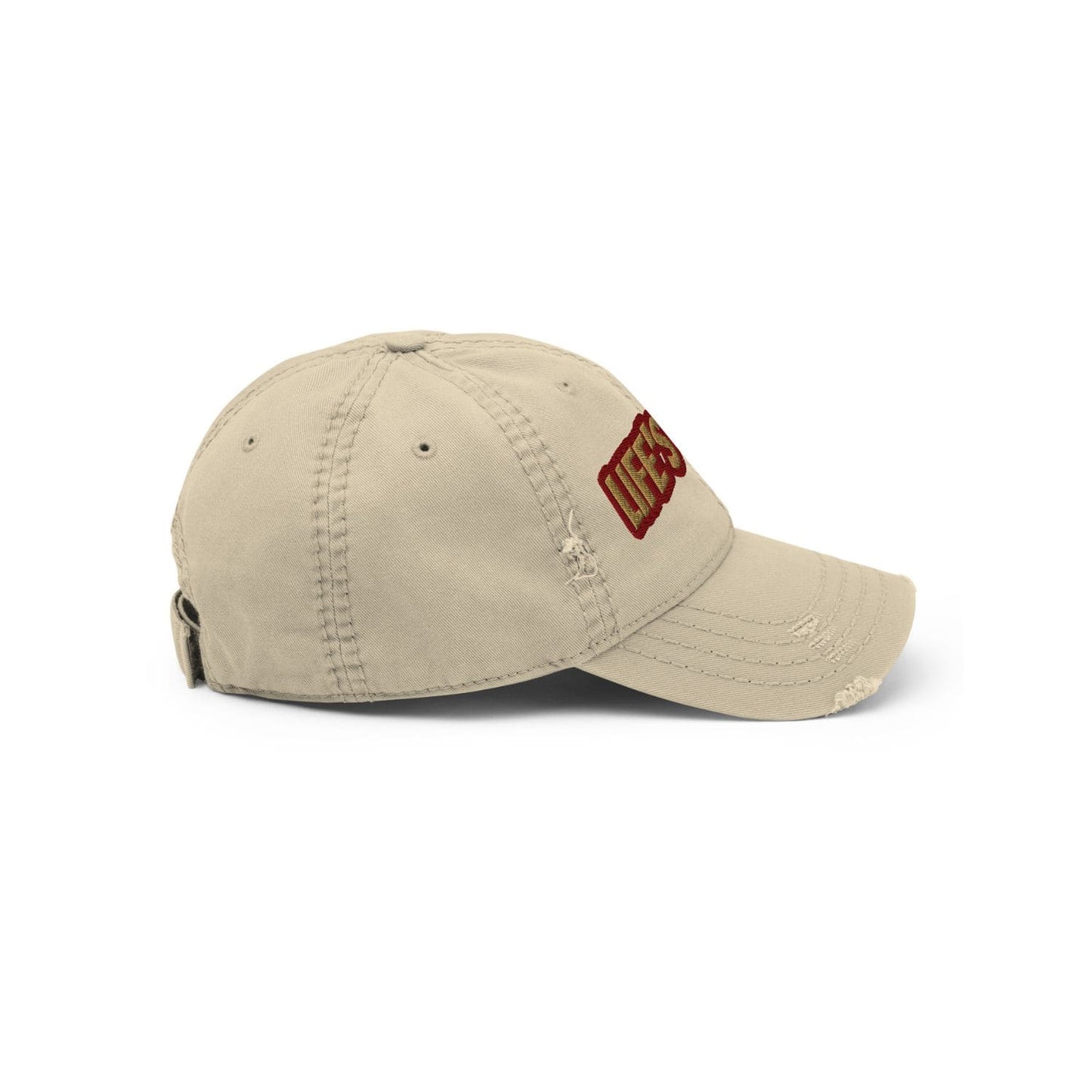 Otto Cap Destressed Dad-Hat HB1068 Life khaki