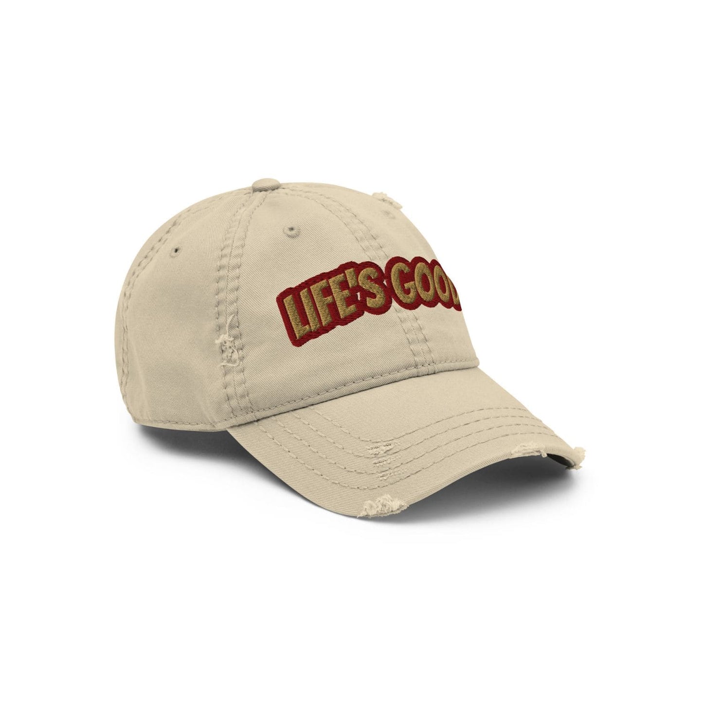 Otto Cap Destressed Dad-Hat HB1068 Life khaki