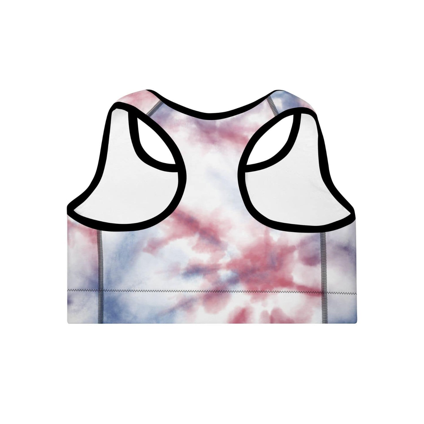 Padded Bustier Sport-BH PF5037 schwarz blue red