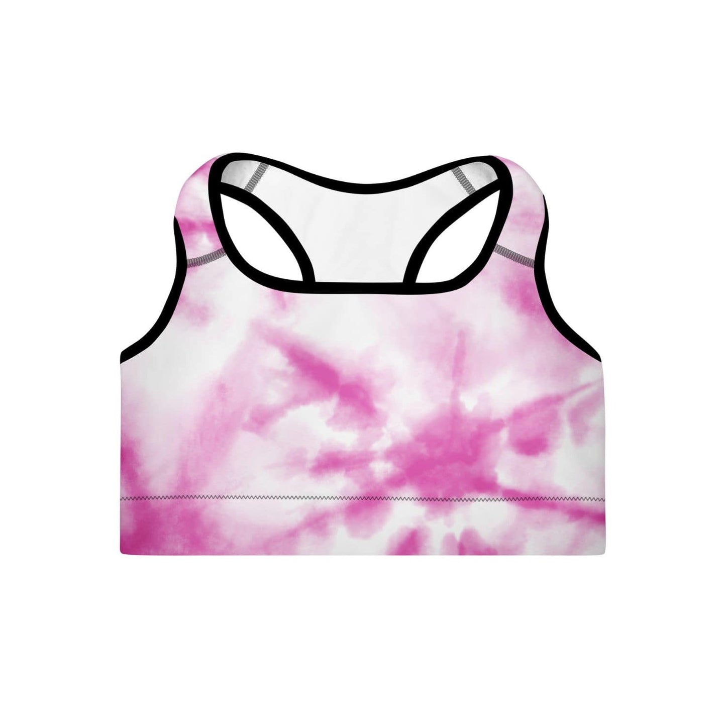 Padded Bustier Sport BH HB5038 black pink