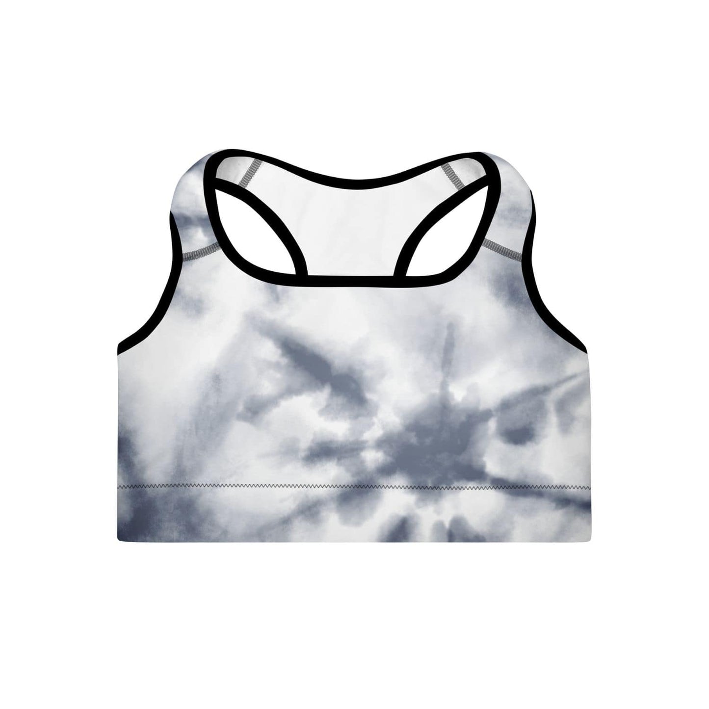 Padded Bustier Sport BH HB5039 black grey