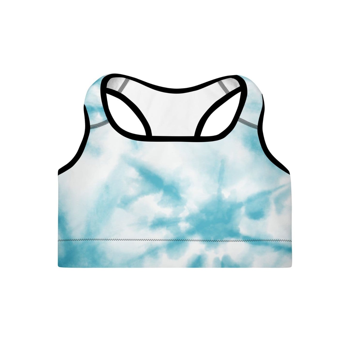 Padded Bustier Sport BH HB5041 black blue