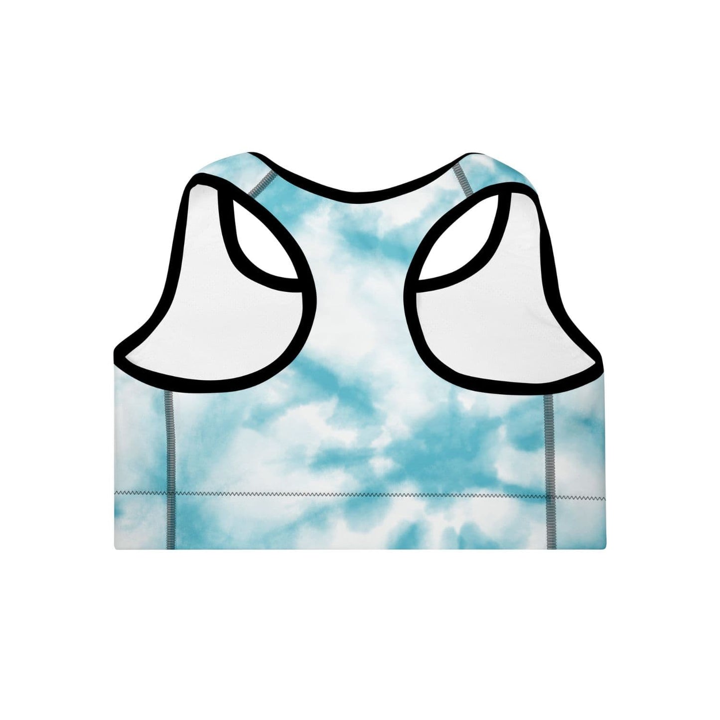 Padded Bustier Sport BH HB5041 black blue
