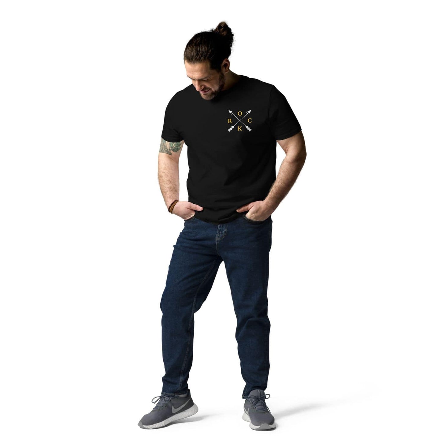 Stanley Classic Herren T-Shirt HB7054 Rock schwarz silber
