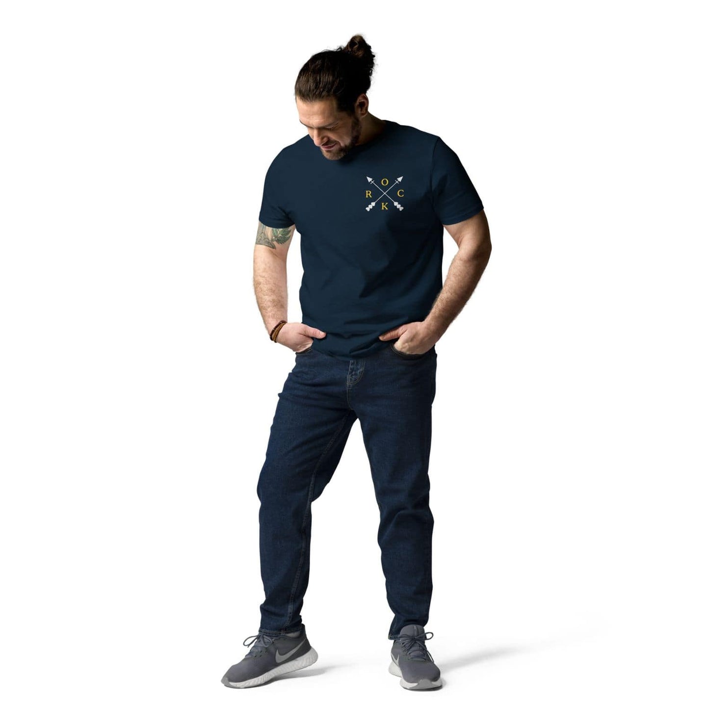 Stanley Classic Herren T-Shirt HB7055 Rock navy blue silber
