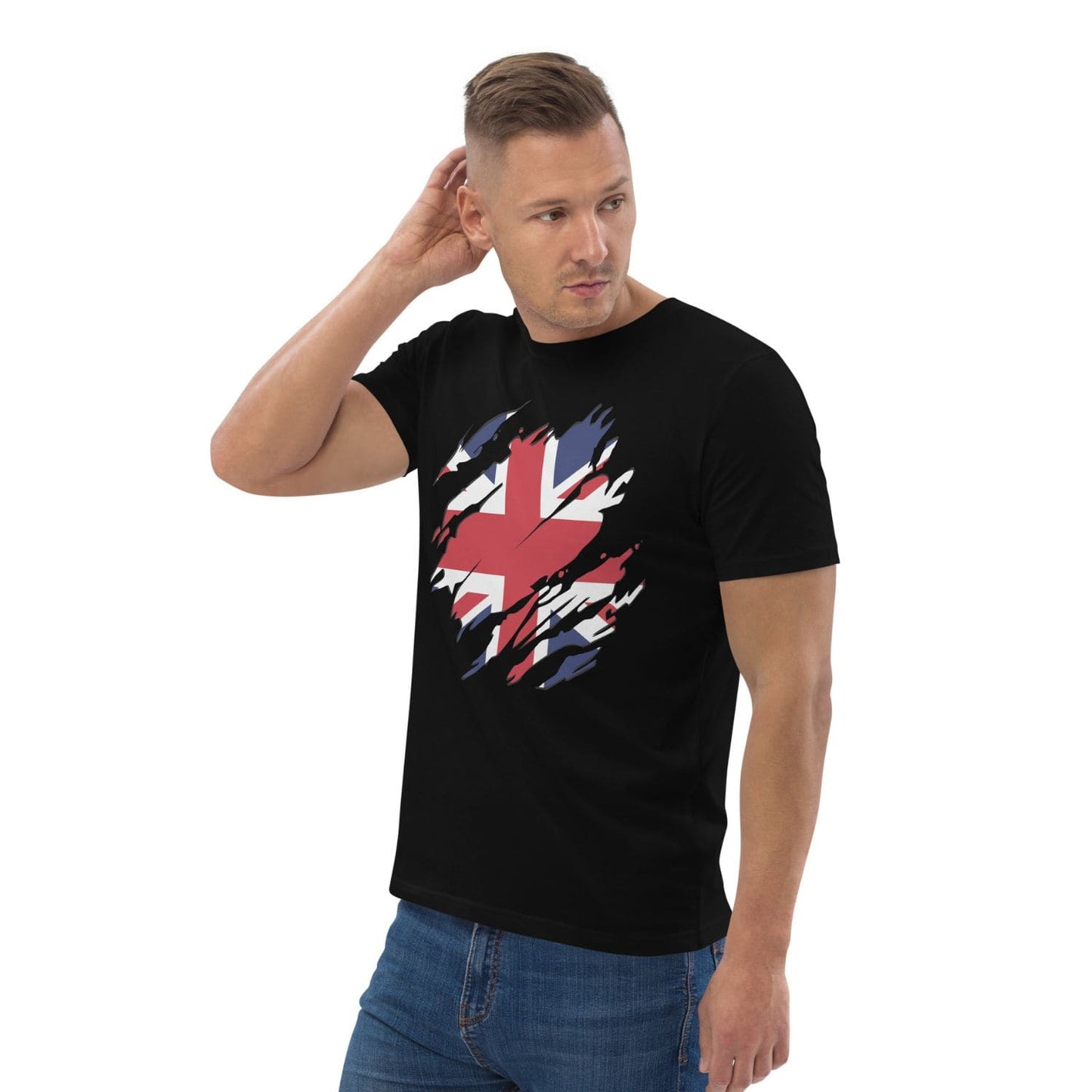 Stanley Classic Herren T-Shirt HB7078 Union Jack schwarz