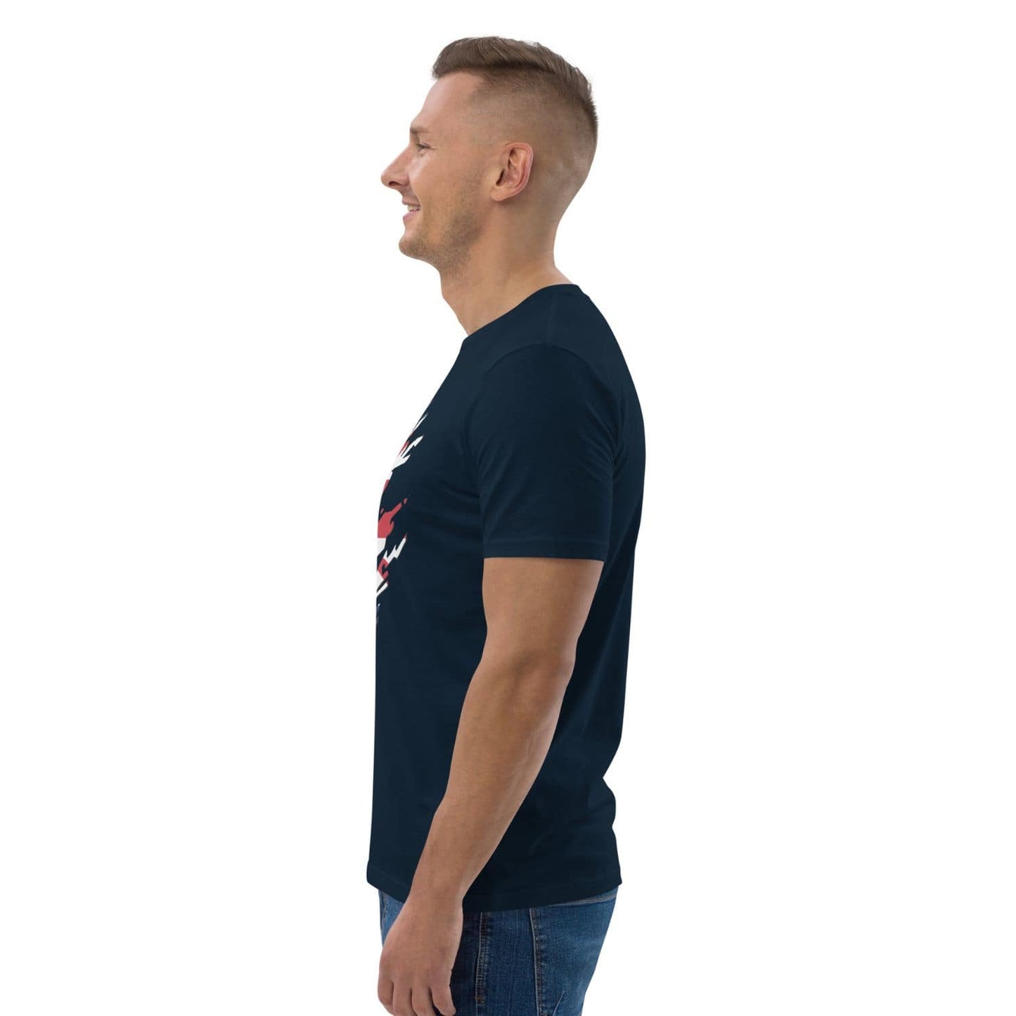 Stanley Classic Herren T-Shirt HB7079 Union Jack navy blue