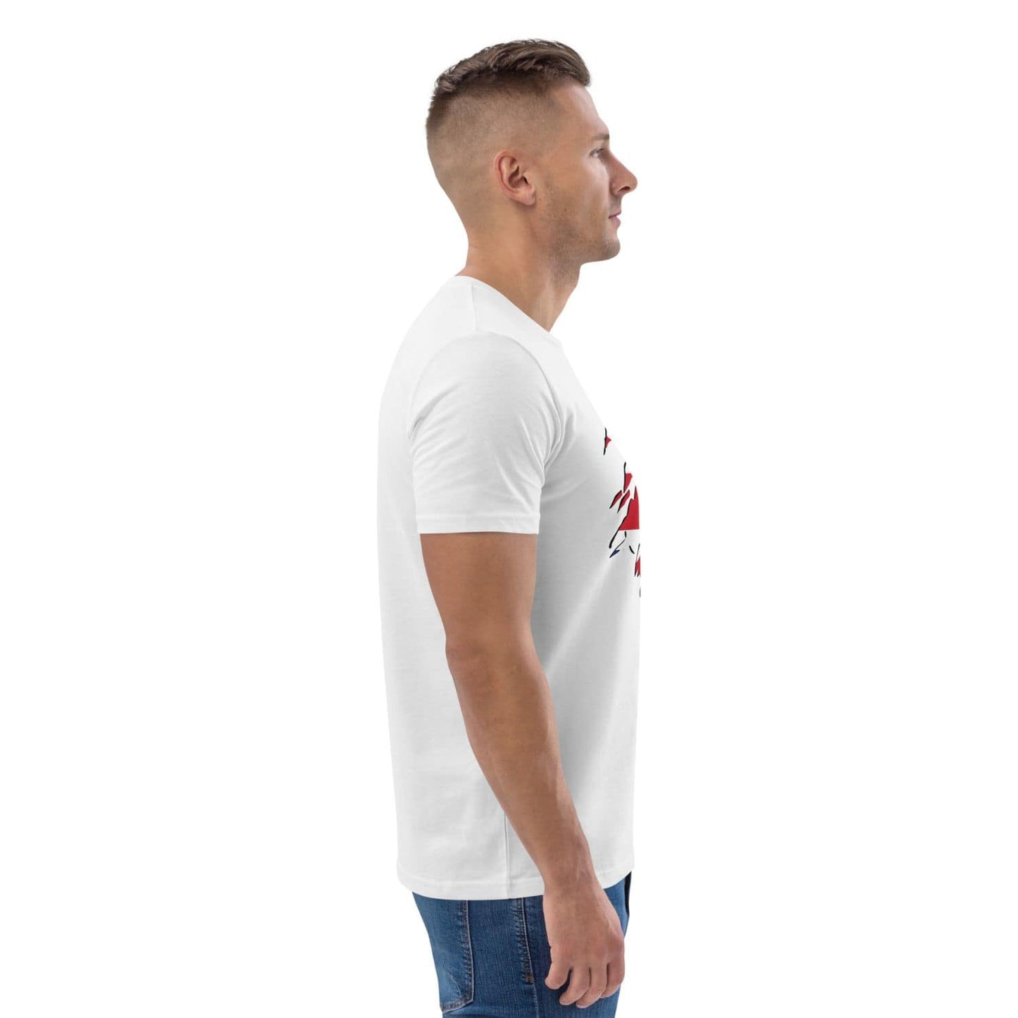 Stanley Classic Herren T-Shirt HB7080 Union Jack weiss