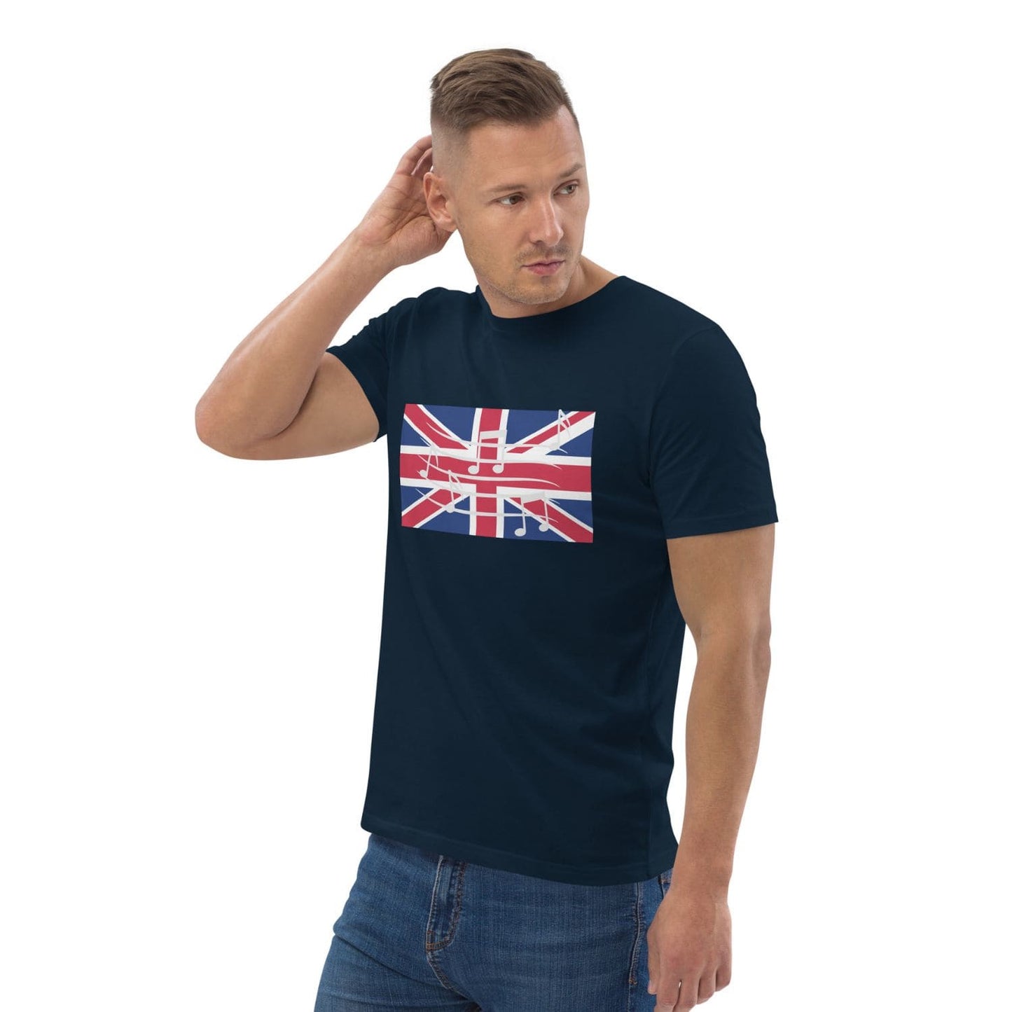 Stanley Classic Herren T-Shirt HB7082 London Music navy blue