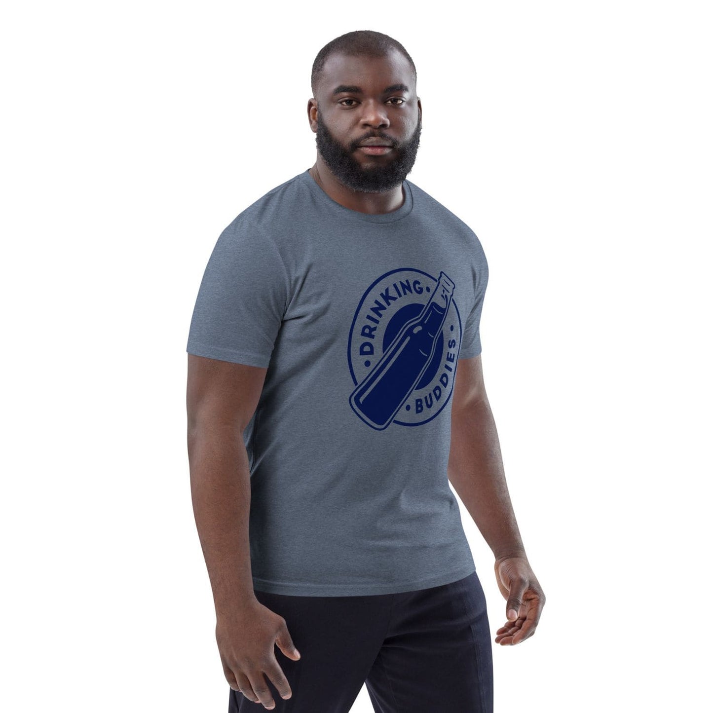 Stanley Funny Herren T-Shirt HB7057 Buddies heather blue